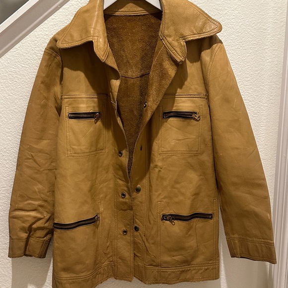 Men's Classic Tan Field Jacket - Picture 1 of 7